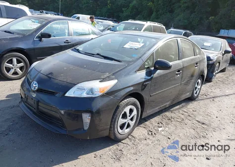 2013 Toyota Prius Three from USA, damaged, VIN JTDKN3DU6D5567461